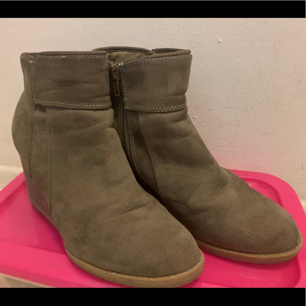Women Boots Wedge Shoes